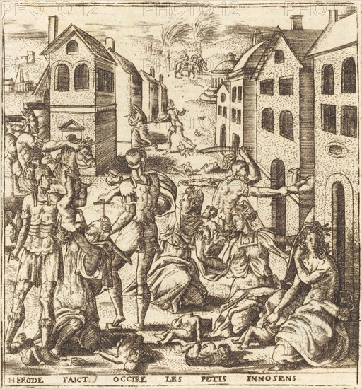 The Massacre of the Innocents, probably c. 1576/1580.