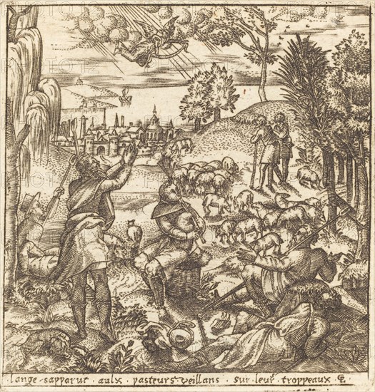 The Annunciation to the Shepherds, probably c. 1576/1580.