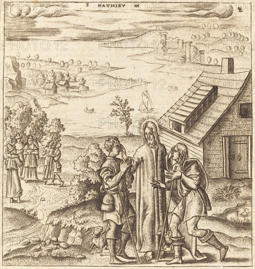Christ Heals the Two Blind Men, probably c. 1576/1580.