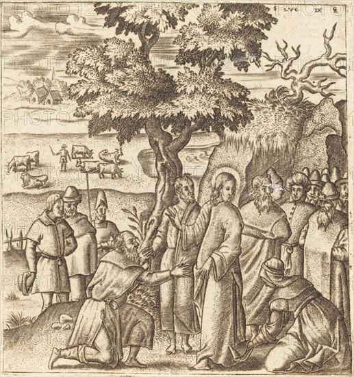 Christ Heals a Sick Woman, probably c. 1576/1580.
