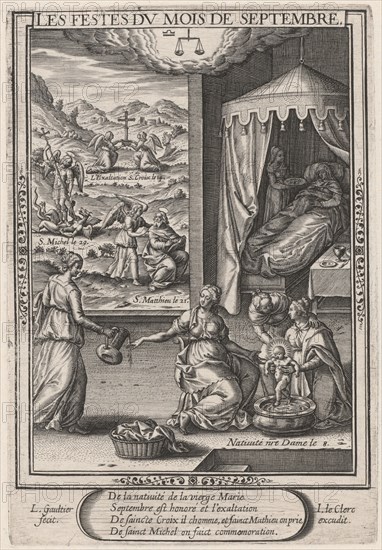 Les Festes du mois de Septembre (September: Birth of the Virgin), 1603.
