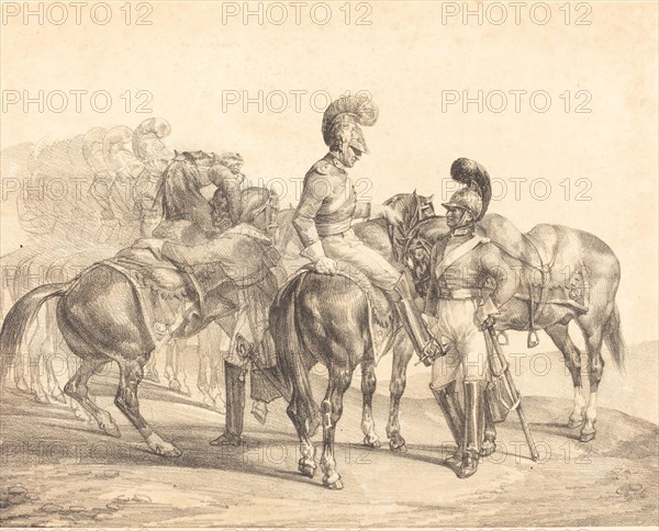 A Party of Life Guards, 1821.