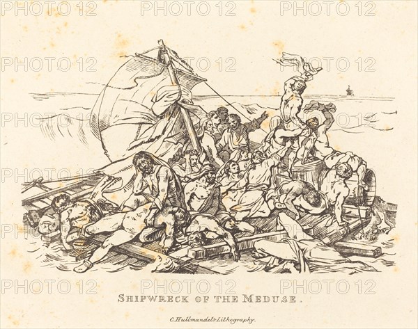 Shipwreck of the Meduse, 1820.