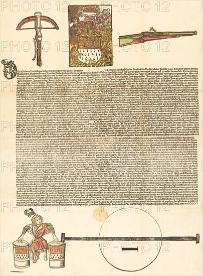 Broadside: An Invitation to an Arms Competition, in or after 1501.