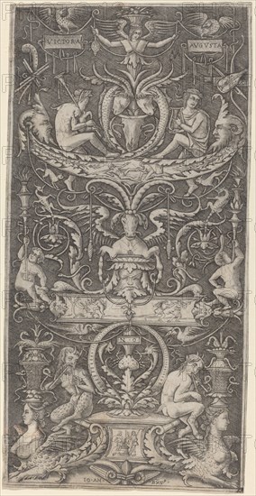 Ornamental Panel Inscribed "Victoria Augusta", c. 1516.