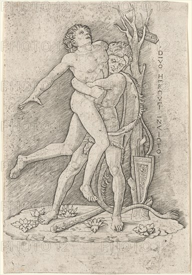 Hercules and Antaeus, after 1507.