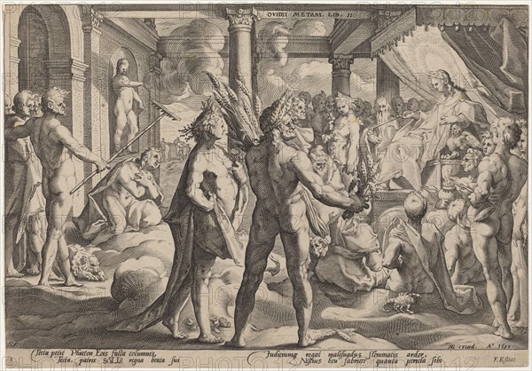 Phaeton Asking for the Chariot, 1590.