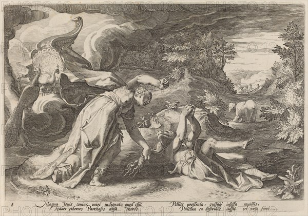 Juno Turning Callisto into a Bear, c. 1589.