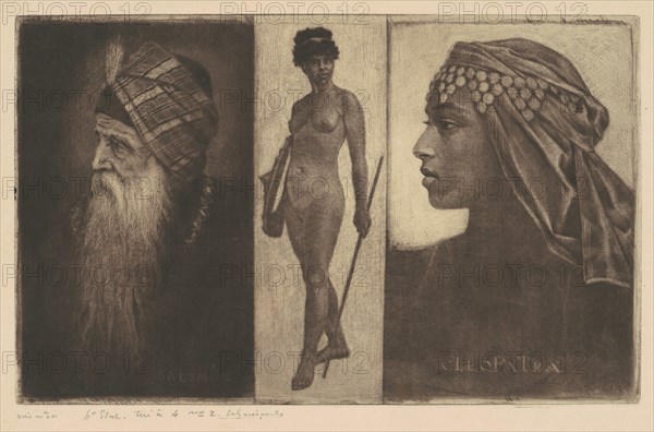 Salomon and Cleopatra, c. 1890.