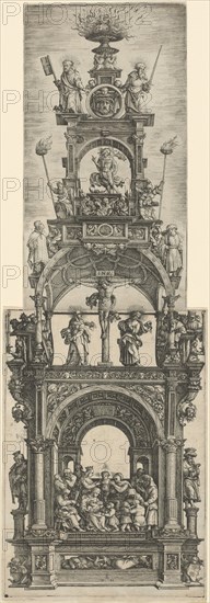 Triumphal Altar with Stages in the Life of Christ, 1518.