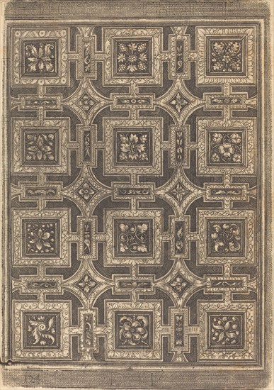 Ornamental Design for Coffered Ceiling.