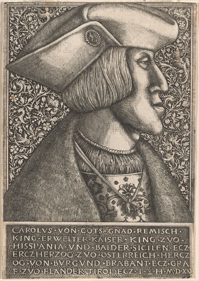 Emperor Charles V, 1520 (or 1521?).