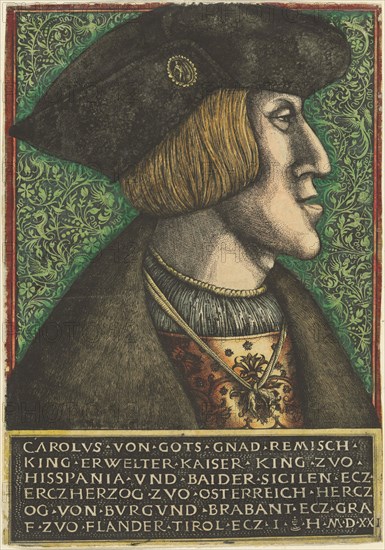 Emperor Charles V, 1520 (1521?).