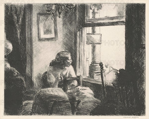 East Side Interior, 1922.