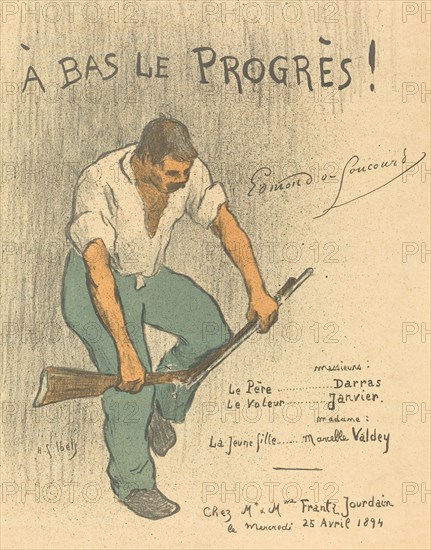 A Bas Le Progrès!, 1894.