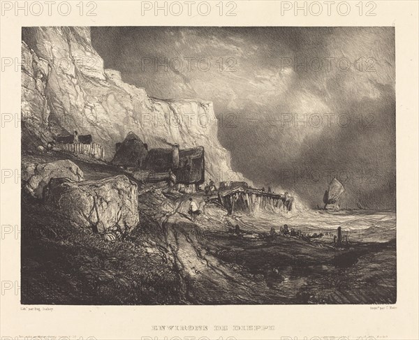 Environs de Dieppe, 1832.