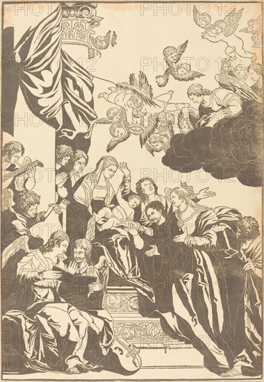 The Mystic Marriage of Saint Catherine, 1740.