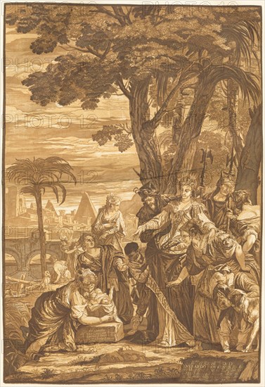 The Finding of Moses, 1741.