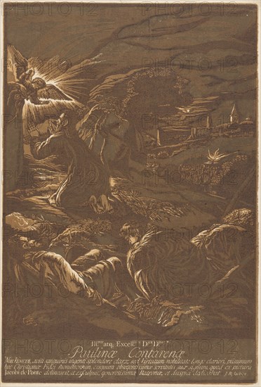 Christ on the Mount of Olives, 1743.