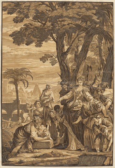 The Finding of Moses, 1741.