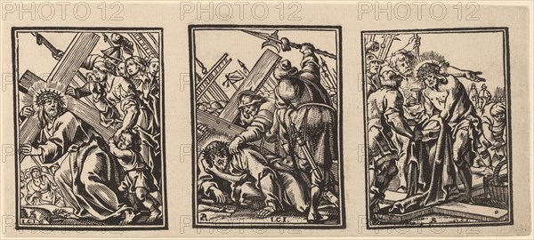 Three Scenes on the Road to Calvary, c. 1649.