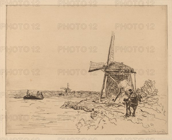 The Towpath (Le Chemin de Halage), 1862.