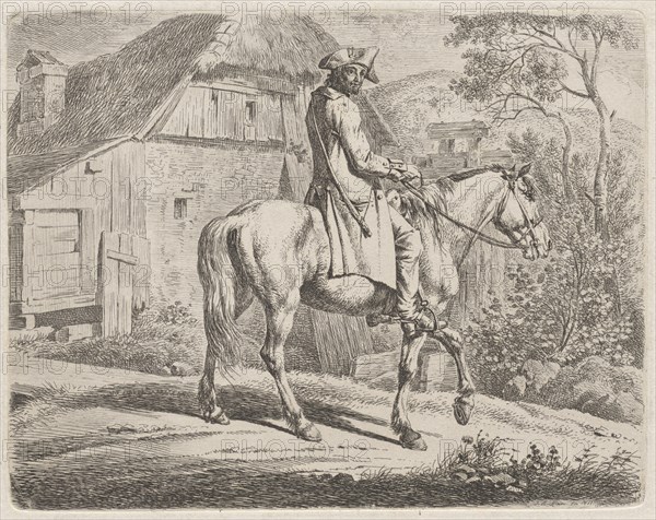 Cattle Dealer on Horseback, 1811.