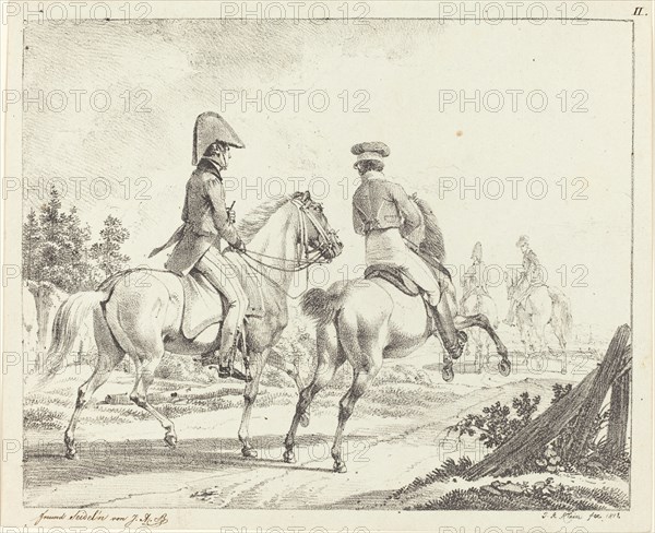 Erlangen Students on Horseback, 1811.