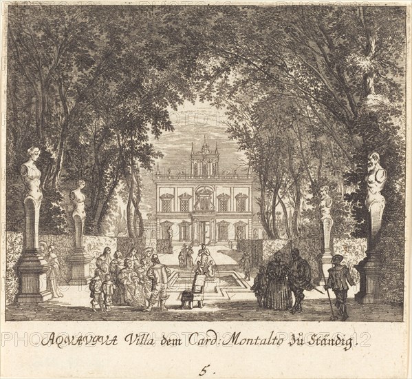 Villa Aquaviva, 1681.