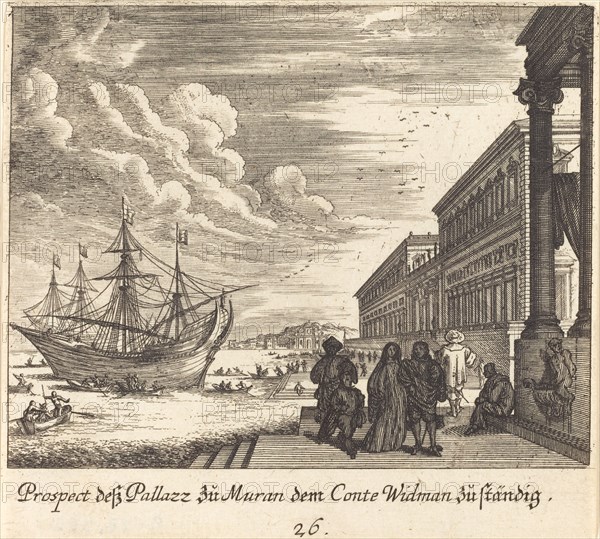 Palazzo of Count Widman, 1681.