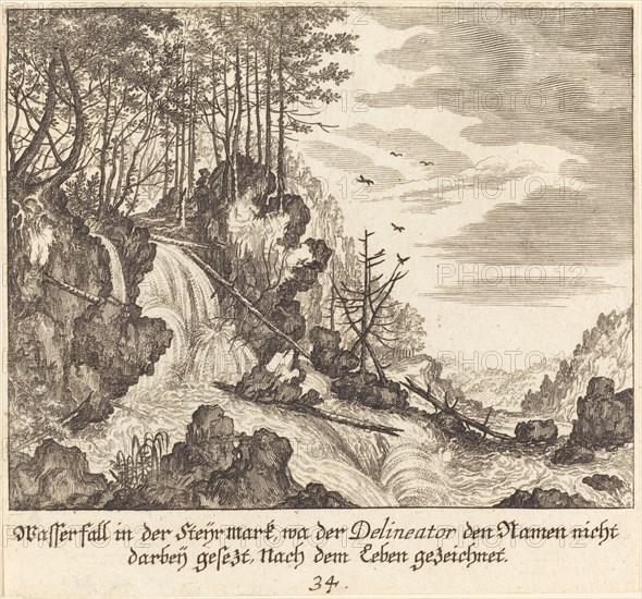 Waterfall, 1681.