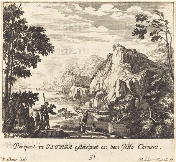 Istria, Carnero Gulf, 1681.