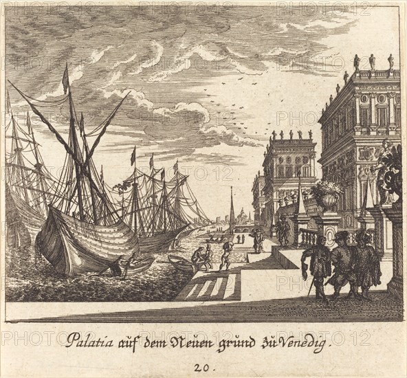 Palaces, Venice, 1681.