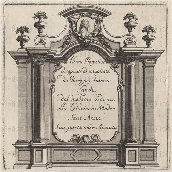 Alcune Prospettive, before 1753.
