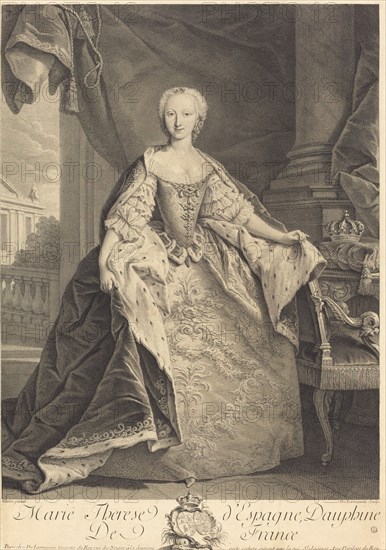 Marie Therese of Spain, Dauphine of France.