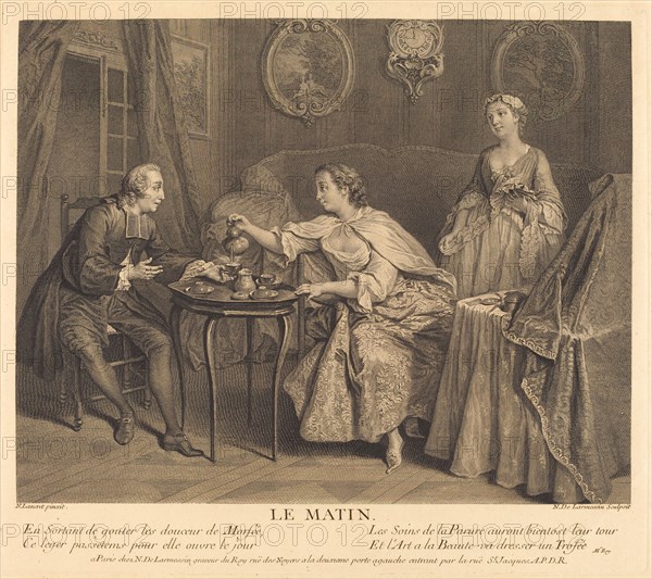 Le matin, 1741.