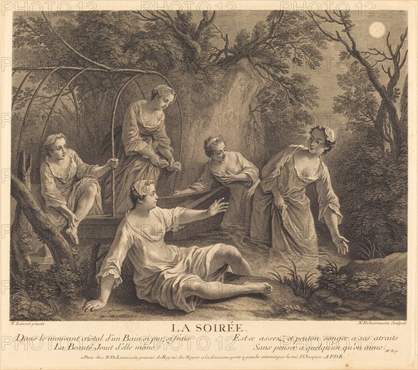 La soiree, 1741.