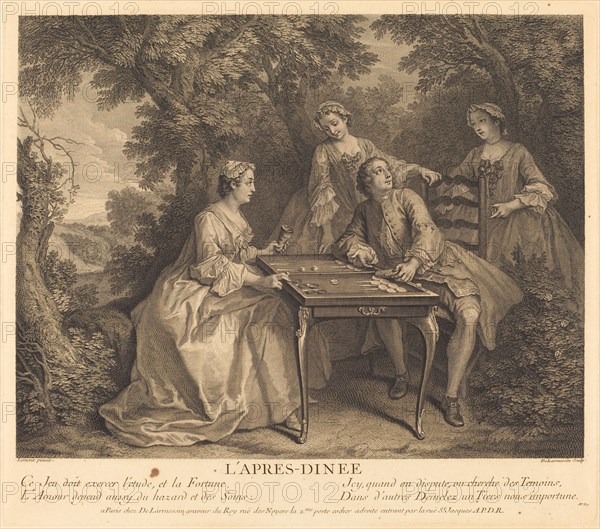 L'apres-diner, 1741.