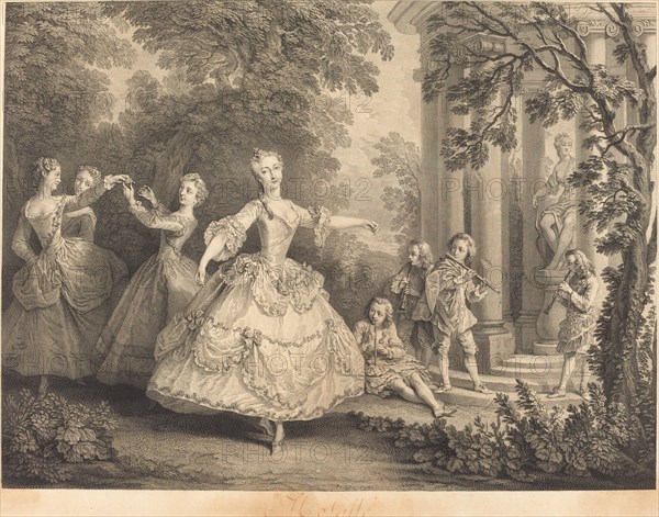 Mlle. Salle, 1732.