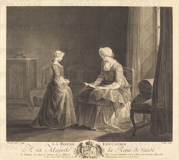 La Bonne education (The Good Education), 1757.