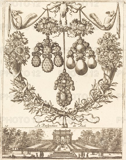 Perspective de Ruel, probably 1665.