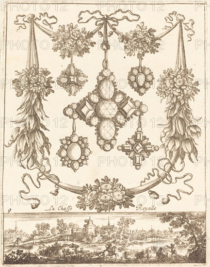 La chasse royalle, probably 1665.