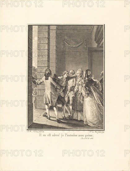 Il en est nâvre, je l'entraine avec peine, 1779.