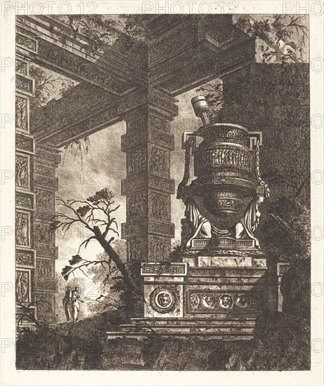 Vase Supported by Two Sphinxes, 1768.