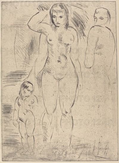 Woman and Child (Weib und Kind), 1914.