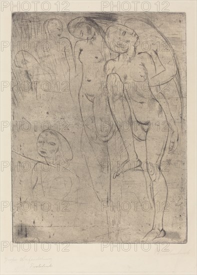 Large Resurrection (Grosse Auferstehung), 1913.