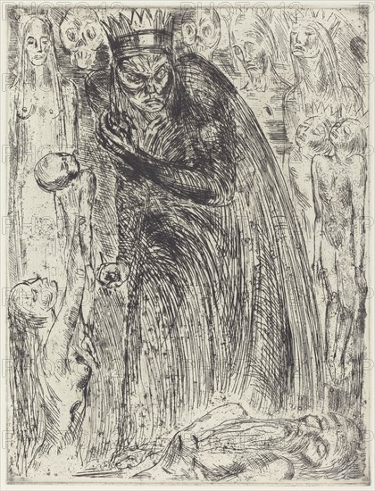 Macbeth V (The Vision of Lady Macbeth), 1918.