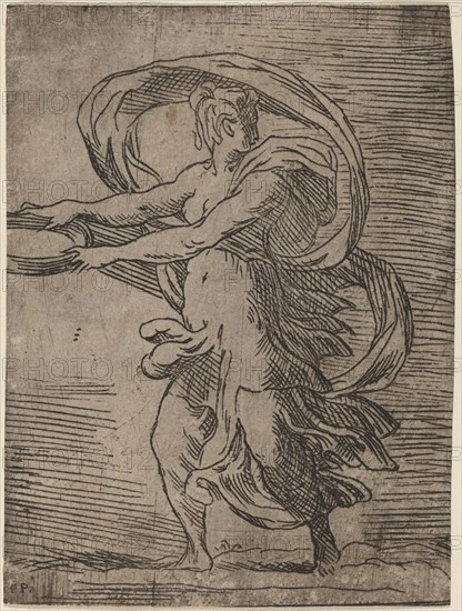 Woman Carrying a Tray, 1527/1530.