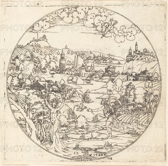 Apollo and Daphne, 1582.