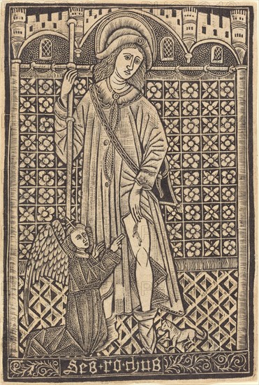 Saint Roche, 1480 or after.